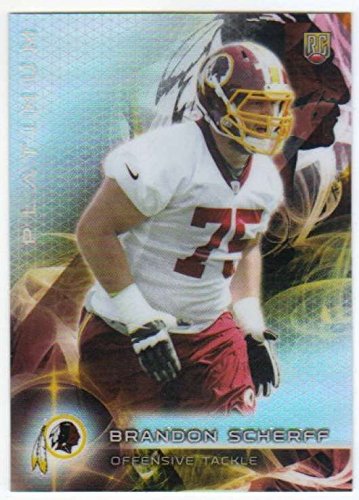 2015 Topps Platinum Rookies #135 Brandon Scherff Football NFL Club NFL Football Card (RC - Rookie Card) NM-MT