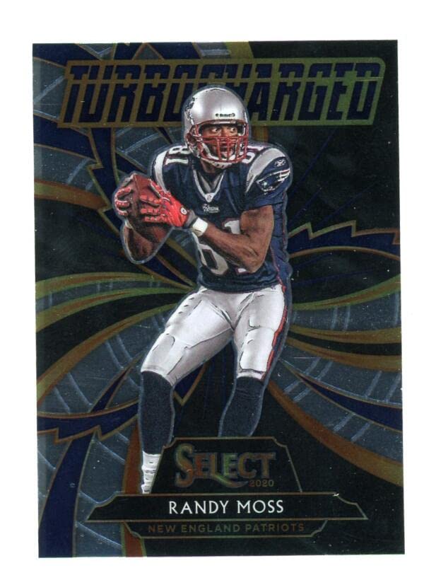 2020 Panini Select Turbocharged #5 Randy Moss NM-MT New England Patriots Football Trading Card