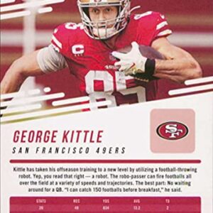 2021 Panini Prestige #146 George Kittle San Francisco 49ers Official NFL Football Trading Card in Raw (NM or Better) Condition