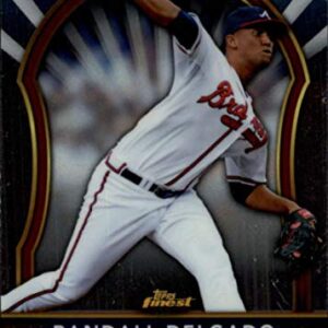 2011 Topps Finest #62 Randall Delgado Atlanta Braves MLB Baseball Card (RC - Rookie Card) NM-MT