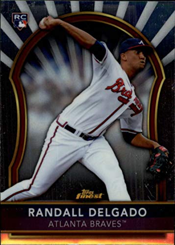 2011 Topps Finest #62 Randall Delgado Atlanta Braves MLB Baseball Card (RC - Rookie Card) NM-MT