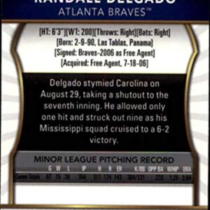 2011 Topps Finest #62 Randall Delgado Atlanta Braves MLB Baseball Card (RC - Rookie Card) NM-MT