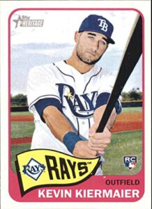 2014 topps heritage factory high numbers #h541 kevin kiermaier tampa bay rays mlb baseball card (rc – rookie card) nm-mt