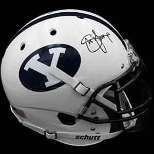 Steve Young Autographed/Signed BYU Schutt Authentic Helmet