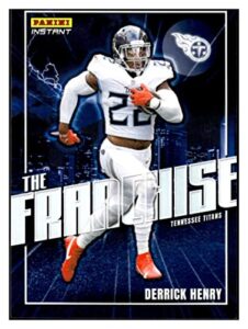 derrick henry 2022 panini instant the franchise /421#31 titans nm+-mt+ nfl football