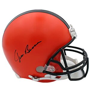 Jim Brown Autographed/Signed Cleveland VSR4 Authentic Helmet