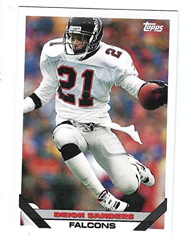 DEION SANDERS 1993 Topps #254 Card Atlanta Falcons Football