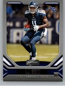 2019 playbook football #114 a.j. brown tennessee titans rc rookie official panini nfl trading card