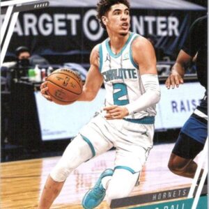 LAMELO BALL RC 2020-21 Panini Chronicles Prestige #72 ROOKIE NM+-MT+ NBA Basketball Card Hornets