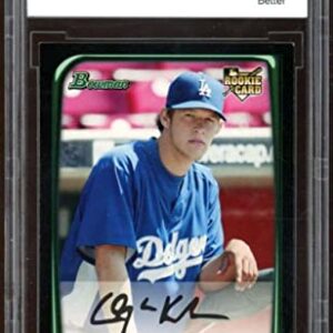 2008 Bowman Draft #BDP26 Clayton Kershaw Rookie Card BGS BCCG 10 Mint+