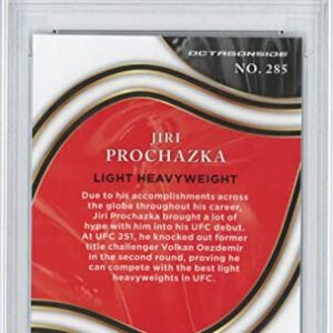 Graded 2021 Panini Select Jiri Prochazka #285 Octagonside Rookie RC UFC MMA Card PSA 10 Gem Mint