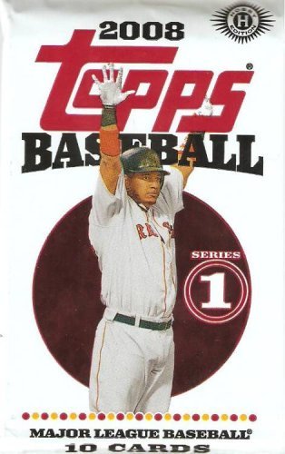 2008 Topps Series 1 (One) Baseball Hobby Pack (10 Cards/Pack)