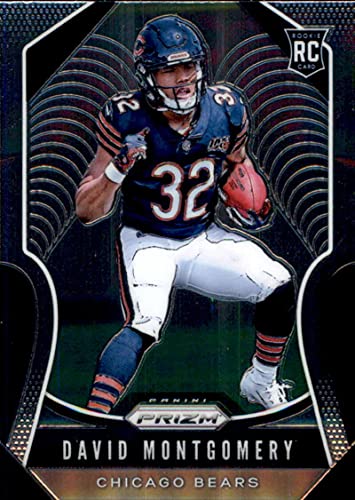 2019 Panini Prizm #327 David Montgomery RC Rookie Chicago Bears NFL Football Trading Card