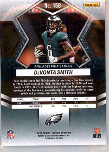 DEVONTA SMITH 2022 Panini Mosaic #158 NM+-MT+ NFL Football Eagles