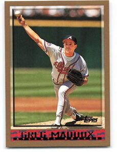 1998 topps #296 greg maddux nm-mt atlanta braves baseball