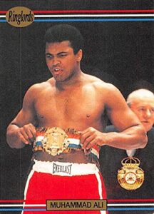 muhammad ali trading card (boxing) 1991 ringlords #40