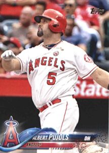 2018 topps series 2#582 albert pujols los angeles angels baseball card – gotbaseballcards
