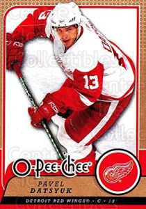 (ci) pavel datsyuk hockey card 2008-09 o-pee-chee (base) 251 pavel datsyuk