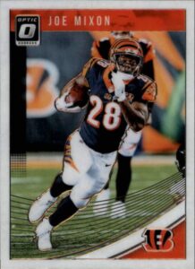 2018 donruss optic #23 joe mixon cincinnati bengals nfl football trading card