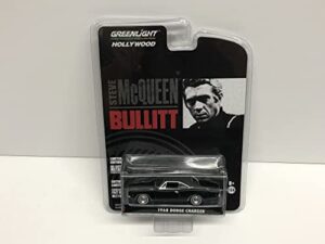 1968 dodge charger greenlight collectibles bullitt steve mcqueen diecast 1/64 scale