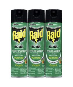 raid house garden bug killer, 11 oz (pack – 3)