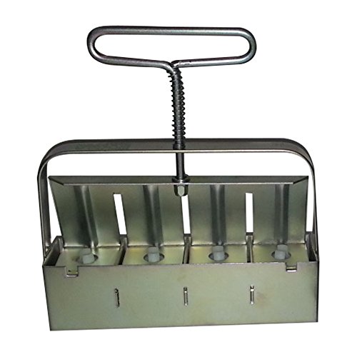 Ladbrooke Genuine Soil Block Maker - Mini 4 Hand Held - Most Popular Soil Blocking Tool, Made in England