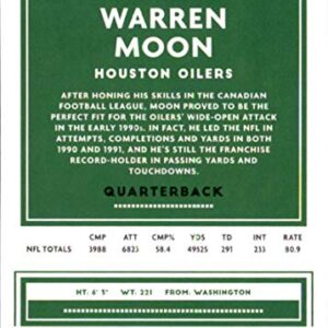 2020 Donruss #118 Warren Moon Houston Oilers Football Card