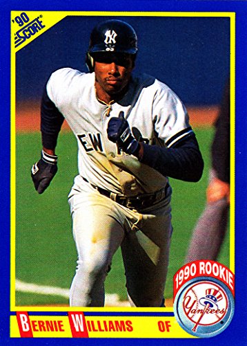 1990 SCORE BERNIE WILLIAMS RC ROOKIE CARD YANKEES