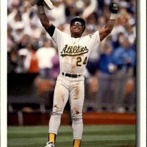 1992 Upper Deck Baseball Card #648 Rickey Henderson