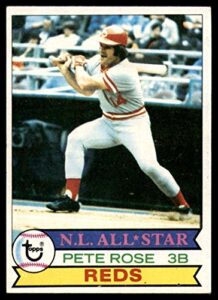 1979 topps #650 pete rose nm-mt cincinnati reds baseball