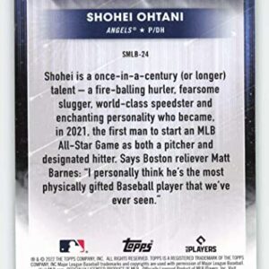 2022 Topps Stars of MLB #SMLB-24 Shohei Ohtani NM-MT Los Angeles Angels Baseball MLB