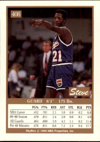 1990 SkyBox Basketball Card (1990-91) #408 Steve Colter