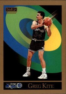 1990 skybox basketball card (1990-91) #401 greg kite