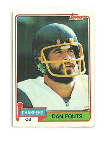 1981 Topps #265 Dan Fouts Chargers NFL Football Card NM-MT