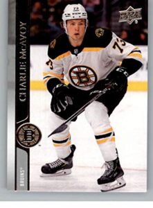 2020-21 upper deck series 1#16 charlie mcavoy boston bruins hockey card