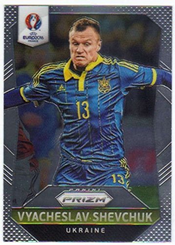 2016 Panini UEFA Euro Prizm #216 Vyacheslav Shevchuk Ukraine EURO '16 Soccer Futbol Trading Card