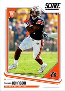 2018 score #367 kerryon johnson auburn tigers rookie rc football card