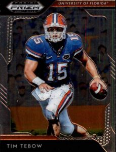 2019 panini prizm draft picks #91 tim tebow florida gators football card