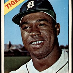 1966 Topps # 20 Willie Horton Detroit Tigers (Baseball Card) Dean's Cards 2 - GOOD Tigers