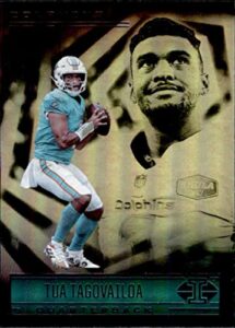 2021 panini illusions #55 tua tagovailoa miami dolphins nfl football trading card