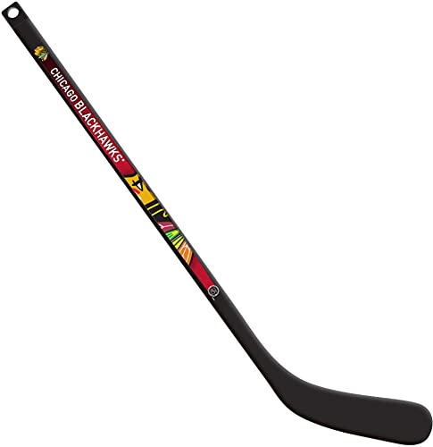 Chicago Blackhawks Unsigned InGlasCo Right-Handed Composite Mini Hockey Stick - NHL Unsigned Miscellaneous