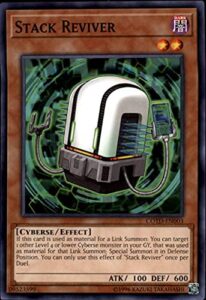 2017 yu-gi-oh code of the duelist 1st edition #cotden003 stack reviver c
