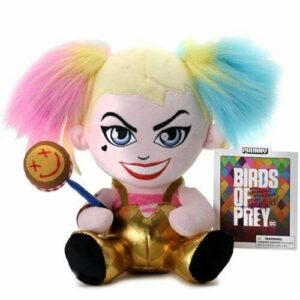 new 2021 kidrobot dc birds of prey harley quinn 8″ phunny plush doll