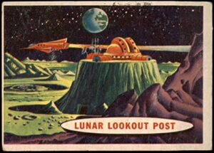 1957 topps # 60 lunar lookout post (card) vg