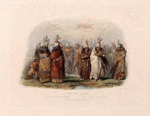 Ptihn-Tak-Ochatä. Dance of the Mandan Women