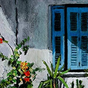 La Ventana Azul, Villa Courtyard Flwer Pots By Internationally Renowned Artist Yary Dluhos