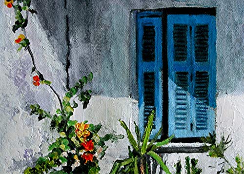 La Ventana Azul, Villa Courtyard Flwer Pots By Internationally Renowned Artist Yary Dluhos