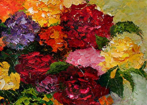 SOLD Abundance of Love, Still Life Rose Flowers By Internationally Renown Artist Andre Dluhos