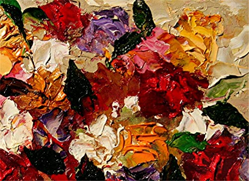 (SOLD) Romantic - rose flower still life by internationally renown painter Andre Dluhos