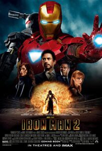 iron man 2 movie poster 11 inch x 17 inch lithograph